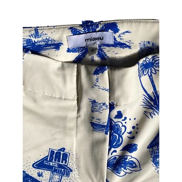 Miaou Raven Blue Cargo Pants Womens Size S Excellent Condition - Picture 5 of 7